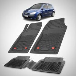 TeamCar Covorase Auto Cauciuc Compatibile Hyundai Getz 2002-2011- Black (HYUfrH87udewqS1)