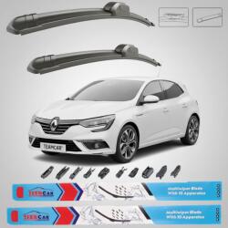 TeamCar Ștergătoare Renault Megane IV Hatchback (2015-2017) - Set față (TC-MEG4-650-400)