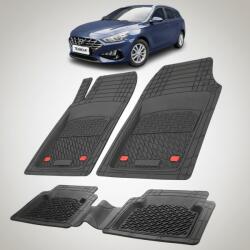 TeamCar® Covorase Hyundai i30 III Tourer 2020-2026 - Cauciuc Tip Tavita -Black (HYU12qszaYUza2017)