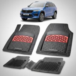 TeamCar Covorase Skoda Kodiaq I Compatibile Facelift 2021-2023 | Red (derqw6tgf187)