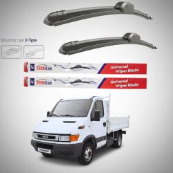 TeamCar Ștergătoare IVECO Daily MK3 Basculantă (1999-2004) Flat | Set față - TeamCar® (7hF5h6bbtu11h3W)