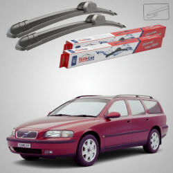 TeamCar Ștergătoare Volvo V70 II 2000-2004 | Set Față Flat - TeamCar® (TC-VOLVOV70II600530F)