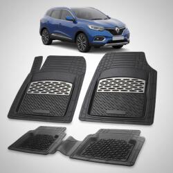 TeamCar Covorase Auto TeamCar® Tip Tavita Compatibile Renault Kadjar (2015-2022) Silver (RenaultzKadjarzAPFz4F7M)