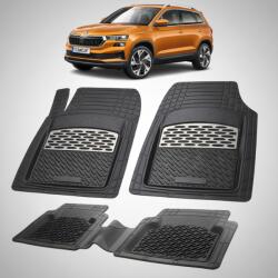 TeamCar Covorașe Skoda Karoq I 2017+ | Silver Edition - TeamCar® (SKU1qSKODAwa0018plres)