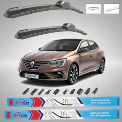 TeamCar Ștergătoare Renault Megane IV Hatchback Facelift (2020-2024) TeamCar® - Set față (RNSDA3EWQK)
