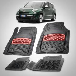 TeamCar Covorase Fiat 500L Wagon Facelift Compatibile 2017-2021 | Red (FIwATcd0702x)