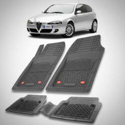 TeamCar Covorase Alfa Romeo 147 Hatchback 3 Usi Pre-Facelift Compatibile 2000-2004 | Black (SKUALFA4REWAK)