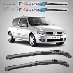 TeamCar Ștergătoare Renault Clio II Hatchback 3 Uși (2001-2005) TeamCar® - Hibrid | Set față (RENCL6t220012005)