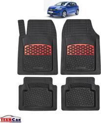 TeamCar Covorașe Auto TeamCar® Tăviță Compatibile Dacia Sandero III (2020-prezent) - Red (1-DAC-SANDEROIII-HATCHBACK)