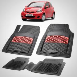 TeamCar Covorase Toyota Aygo AB10 Compatibile Hatchback 2008-2012 | Red (SKUTOY3222)