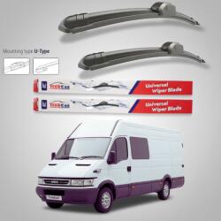 TeamCar Ștergătoare IVECO Daily MK3 (2004-2006) Flat | Set față - TeamCar® (7xF5h6R1RQ113W)