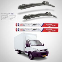 TeamCar Ștergătoare IVECO Daily Furgon (2006-2009) Flat | Set față - TeamCar® (7h1FNUY8u11h3W)