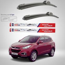 TeamCar Ștergătoare Hyundai ix35 (2009-2015) Flat | Set față - TeamCar® (TCvTUixON2v650v450)