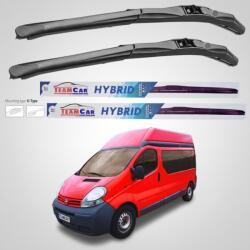 TeamCar Ștergătoare Nissan Primastar X83 Van L1H2 (2001-2006) Hibrid | Set față - TeamCar® (NSPX83VL1H2HIBRIDSF)