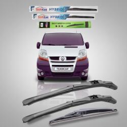 TeamCar Ștergătoare Renault Trafic II VAN (2001-2014) Hibrid | Set Complet - TeamCar® (Ts4442wq3A)