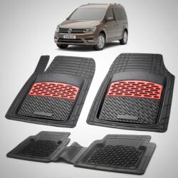 TeamCar Covorase Volkswagen Caddy 4 SA Van Combi Compatibile 2015-2020 | Red (GENCADDY4SAVba421608fdsd)