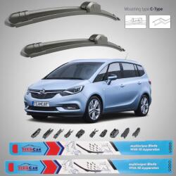 TeamCar Ștergătoare Opel Zafira C Tourer Facelift (2016-2019) Flat | Set Față - TeamCar® (TCOPZACFT16190FLSF)