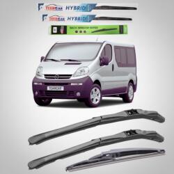 TeamCar Ștergătoare Opel Vivaro Bus L2H1 (2001-2006) Hibrid | Set Complet - TeamCar® (OPLX83L2H1HIBRIDSC01)
