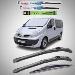 TeamCar Ștergătoare Nissan Primastar X83 Bus L1H1 (2006-2014) Hibrid | Set Complet - TeamCar® (NSPX83L1H1HIBRIDSC06)