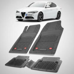 TeamCar Covorase Alfa Romeo Giulia Sedan Pre-Facelift Compatibile 2016-2020 | Black (SxTLVIO2WQ)