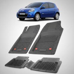TeamCar® Covorase Renault Clio III 2 Hatchback Compatibile 2009-2012 | Black (Qn5SYH9MOR)