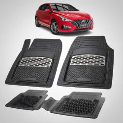 TeamCar® Covorase Hyundai i30 III Hatchback 2020-2026 - Cauciuc Tip Tavita -Silver (HYU12qsz4mnk2017)