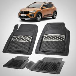 TeamCar® Covorașe Dacia Sandero Stepway III 2021-2024 Compatibile | Silver Edition - TeamCar® (SKUvDACIASAN62dfac01ghgg)