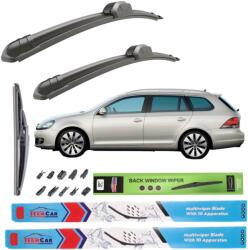 TeamCar Ștergătoare TeamCar® Volkswagen Golf 6 Variant (break) (2009-2013) - Set Complet (TC-GOLFtr600-475)