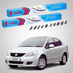TeamCar Ștergătoare Suzuki SX4 GY Sedan 2007+ | Set Față Flat Premium - TeamCar® (TC-SUZSX4GYSD07650350FP)