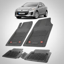TeamCar® Covorase Mazda 3 BL Facelift Sedan Compatibile 2011-2013 | Black (TCMZDA5QPCS)