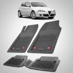 TeamCar® Covorase Alfa Romeo 147 Hatchback 3 Usi Facelift Compatibile 2004-2010 | Black (1ALAFRMO)