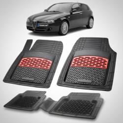 TeamCar Covorase Alfa Romeo 147 Hatchback 5 Usi Facelift Compatibile 2004-2010 | Red (1ALF2RzMO)