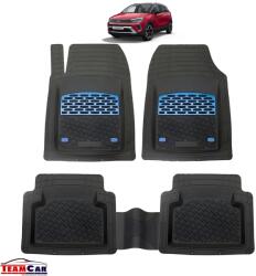 TeamCar Covorase Auto TeamCar® Tip Tavita Compatibile Opel Crossland (2020-prezent) - Suv, Blue (2-OPEL-CROSSLAND-SUV)