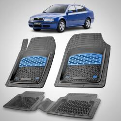 TeamCar® Covorașe Skoda Octavia I Sedan 1996-2010 | Blue Edition - TeamCar® (SKOkIxSEDANhgy)