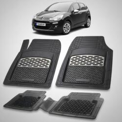 TeamCar® Covorase Citroen C3 Generatia II Compatibile 2009-2016 | Silver (CVR-CITROENC3II2009hfgrt)