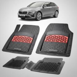 TeamCar Covorașe Skoda Scala I 2019-2025 | Red Edition - TeamCar® (SKUk8SKODA2w0020mjdiu)