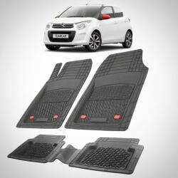 TeamCar® Covorase Citroen C1 Hatchback 5 Usi Gen2 Compatibile 2014-2022 | Black (CITRWOENaC)