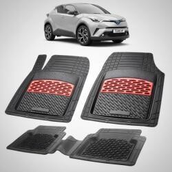 TeamCar Covorase Toyota C-HR AX10 Compatibile SUV Compact 2016-2019 | Red (TOYCHRWQ122)