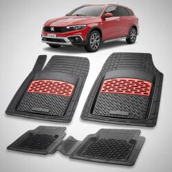 TeamCar Covorase Fiat Tipo Compatibile Egea Cross Wagon 2021-2026 | Red (FIATf4s0057)