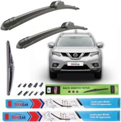 TeamCar Ștergătoare Nissan X-Trail T32 FL 2014-2017 TeamCar® - Set Complet (TCXTRAILT32650-450)