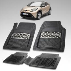 TeamCar® Covorase Toyota Aygo AB70 Compatibile Crossover 2022-2024 | Silver (TOYCHRWQ123)