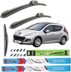 TeamCar Ștergătoare TeamCar® Peugeot 207 SW (2006-2014) - Set Complet (TC-20Q0R4400)