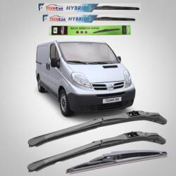 TeamCar Ștergătoare Nissan Primastar VAN (2006-2014) Hibrid | Set Complet - TeamCar® (NSPVAN0614HIBRIDSC)