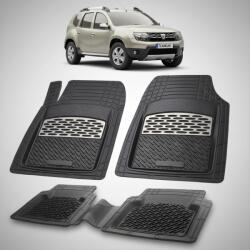 TeamCar Covorașe Dacia Duster Compatibile 2010-2018 | Silver (SetDajciaDuster20102018igf)