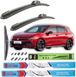 TeamCar Ștergătoare Volkswagen Golf 8, Mk8 Hatchback 5 uși (2019+) - Set Complet (TCQGOLYT5400)
