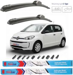 TeamCar Stergatoare Volkswagen Up! (121) 2011-2023 - Set Fata (TCPUP8RZ550I40w)