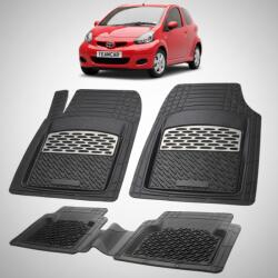 TeamCar® Covorase Toyota Aygo AB10 Compatibile Hatchback 2008-2012 | Silver (SKUTOY322)