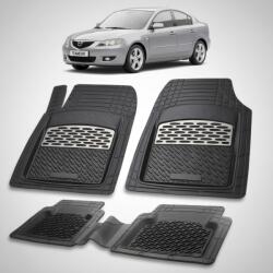 TeamCar® Covorase Mazda 3 BK Sedan Compatibile 2003-2009 | Silver (SEDANuyhuh1)