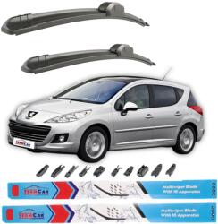 TeamCar Ștergătoare TeamCar® Peugeot 207 SW (2006-2014) - Set față (TC-2WGH600-400)