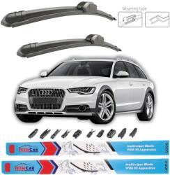 TeamCar Stergatoare Audi A6 (Allroad 4GH) 2012-2014 - Set fata Flat (TCD488uy576g4kh634)